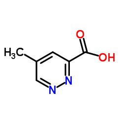 5-甲基哒嗪-3-羧酸结构式