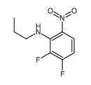 N-Propyl 2,3-difluoro-6-nitroaniline结构式