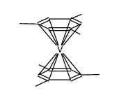 bis(mesitylene)vanadium(0) Structure