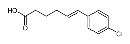 (E)-6-(4-chlorophenyl)hex-5-enoic acid结构式