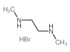 1,2-Ethanediamine,N1,N2-dimethyl-, hydrobromide (1:2) Structure