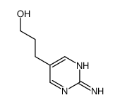 3-(2-aminopyrimidin-5-yl)propan-1-ol Structure