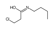 N-butyl-3-chloropropanamide Structure