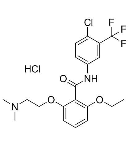 YF-2盐酸盐结构式