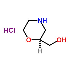 (S)-吗啉-2-甲醇盐酸盐结构式