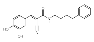 酪氨酸磷酸化抑制剂AG 556结构式