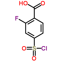 4-(氯磺酰基)-2-氟苯甲酸图片