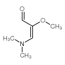 (E)-3-(二甲基氨基)-2-甲氧基丙烯醛结构式