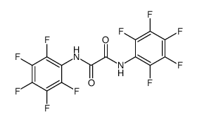N,N'-bis(2,3,4,5,6-pentafluorophenyl)oxamide Structure