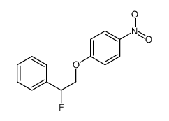 1-(2-fluoro-2-phenylethoxy)-4-nitrobenzene Structure