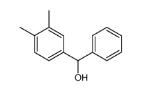 (3,4-Dimethylphenyl)(phenyl)methanol结构式