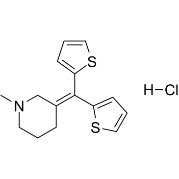 Tipepidine hydrochloride结构式