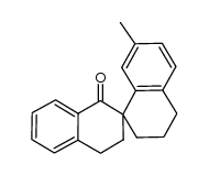 7'-methyl-1-ketospiro[tetralin-2,1'-tetralin]结构式