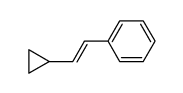 1-phenyl-2-cyclopropylethylene Structure