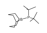 9-(di-tert-butylphosphanyl)-9-bora{3.3.1}bicyclononane结构式