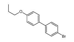 4-溴-4-丙氧基-1,1-联苯结构式