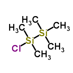 disilane, chloropentamethyl- Structure
