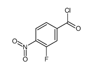 3-Fluoro-4-nitrobenzoyl chloride Structure