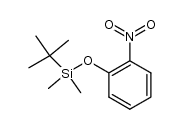 O-tert-butyldimethylsilyl-2-nitrophenol Structure