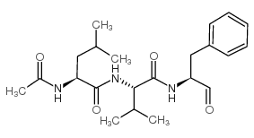 Ac-Leu-Val-Phe-aldehyde Structure