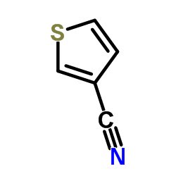 3-Thiophenecarbonitrile Structure