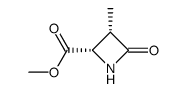 2-Azetidinecarboxylicacid,3-methyl-4-oxo-,methylester,(2S-cis)-(9CI)结构式