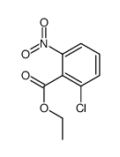 2-氯-6-硝基苯甲酸乙酯结构式