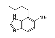 (9ci)-4-丁基-1H-苯并咪唑-5-胺结构式