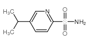 5-Isopropylpyridine-2-sulfonamide Structure