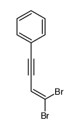 4,4-dibromobut-3-en-1-ynylbenzene Structure