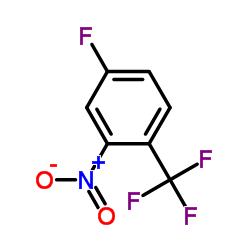 4-氟-2-硝基三氟甲苯结构式