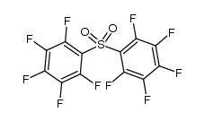 bis(pentafluorophenyl) sulphone Structure