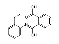 N-(2-Ethyl-phenyl)-phthalamic acid Structure