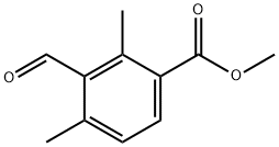 Methyl 3-formyl-2,4-dimethylbenzoate Structure