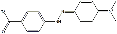 4-(4-DiMethylaMinophenylazo)benzoic acid Structure