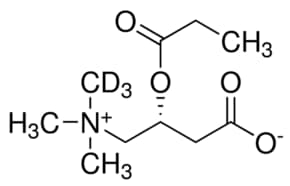 Propionyl-L-carnitine-(N-methyl-d3) Structure