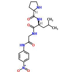 H-Pro-Leu-Gly-pNA Structure