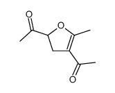 Ethanone, 1,1-(2,3-dihydro-5-methyl-2,4-furandiyl)bis- (9CI) Structure