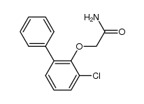 (3-chloro-biphenyl-2-yloxy)-acetic acid amide Structure