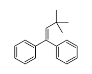 1,1-Diphenyl-3,3-dimethyl-1-butene结构式