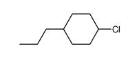 1-chloro-4-propyl-cyclohexane Structure