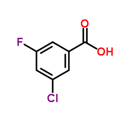 3-Chloro-5-fluorobenzoic acid structure