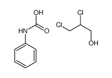 2,3-dichloropropan-1-ol,phenylcarbamic acid结构式