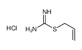 prop-2-enyl carbamimidothioate,hydrochloride结构式