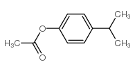 4-异丙基乙酸苯酯结构式