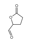 4-hydroxy-5-oxopentanoic acid lactone Structure