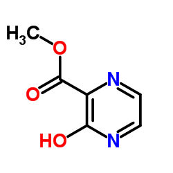 3-羟基-2-吡嗪甲酸甲酯结构式