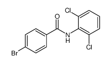 4-Bromo-N-(2,6-dichlorophenyl)benzamide结构式