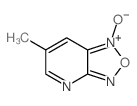 [1,2,5]Oxadiazolo[3,4-b]pyridine,6-methyl-, 1-oxide Structure