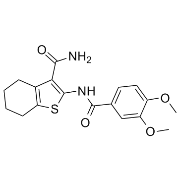 Flt-3抑制剂结构式